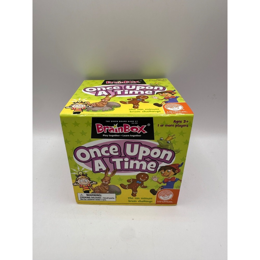 MindWare Brain Box Once Upon A Time Fairy Tale Themed Memory Game 3+ COMPLETE
